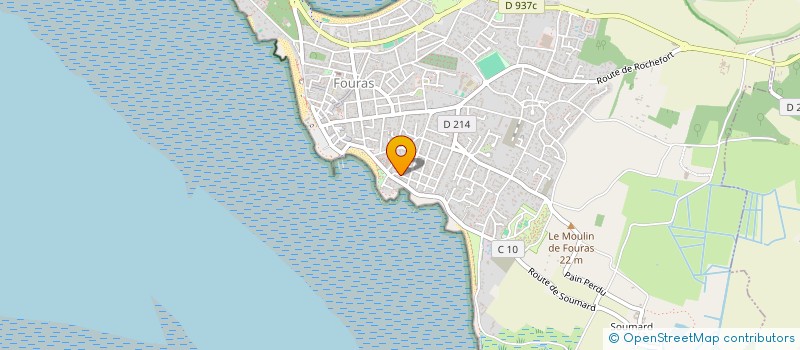 localisation de l'entreprise CADORET FOURAS  FOURAS