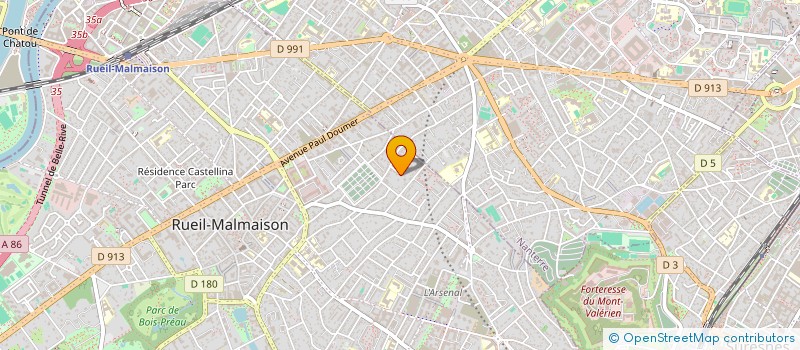 localisation de l'entreprise CADORHOME à RUEIL-MALMAISON