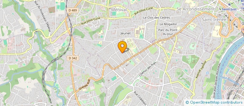 localisation de l'entreprise CADORO PARTNERS à LYON