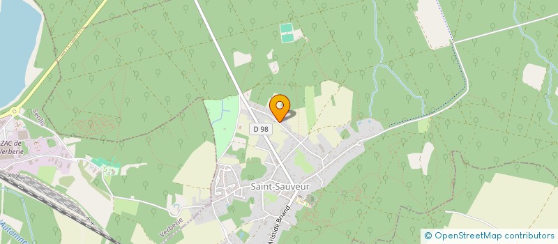 localisation de l'entreprise CADOSS  SAINT-SAUVEUR