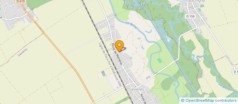 localisation de l'entreprise CADOT CHRISTIAN  SAVIERES