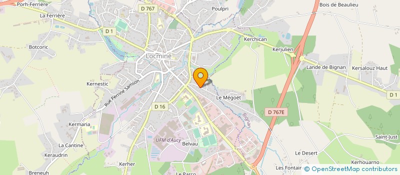 localisation de l'entreprise CADOUDAL TRADING à MOREAC