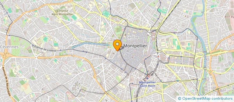 localisation de l'entreprise CADP à MONTPELLIER