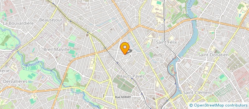 localisation de l'entreprise CADPARIS à NANTES