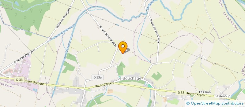 localisation de l'entreprise CADPB à MORESTEL
