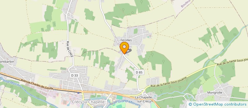 localisation de l'entreprise CADPID  CRECY-LA-CHAPELLE