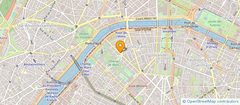 localisation de l'entreprise CADR'AJ à PARIS