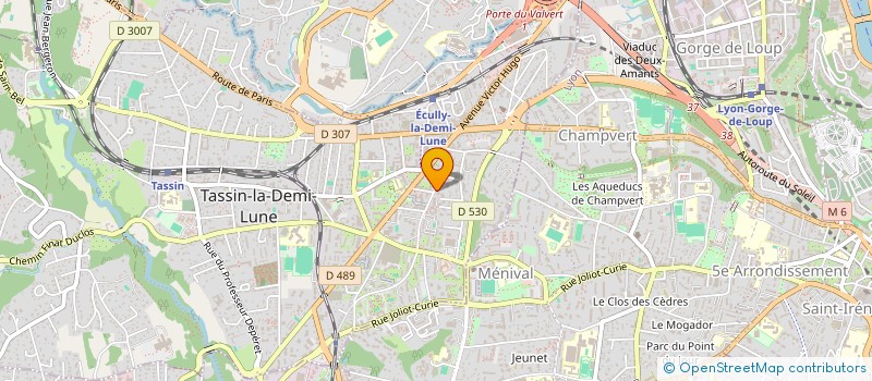 localisation de l'entreprise CADRAN NOTAIRES CONSEILS  TASSIN-LA-DEMI-LUNE