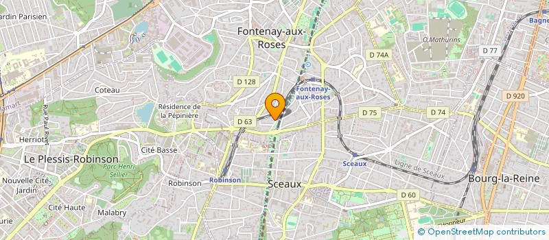 localisation de l'entreprise CADRAN PATRIMOINE  FONTENAY-AUX-ROSES