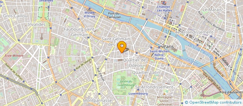 localisation de l'entreprise CADRAT  PARIS