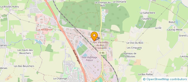 localisation de l'entreprise CADRATAN  VERN-SUR-SEICHE