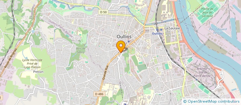 localisation de l'entreprise CADRE 2 VIES à OULLINS-PIERRE-BENITE