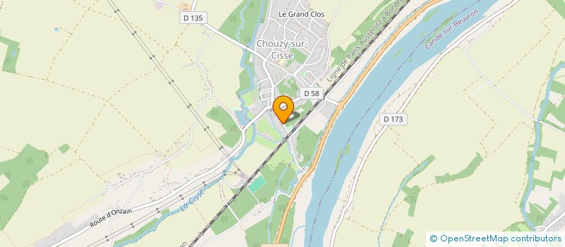 localisation de l'entreprise CADRE DE VIE  VALLOIRE-SUR-CISSE