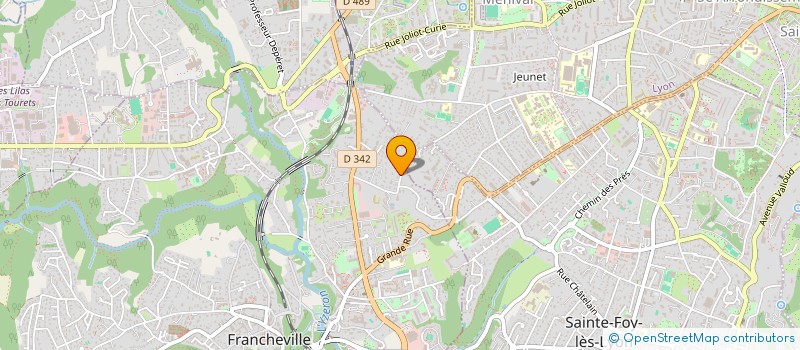 localisation de l'entreprise CADRE DE VILLE  FRANCHEVILLE