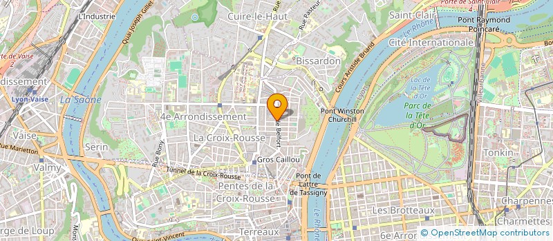 localisation de l'entreprise CADRE OBJET  LYON