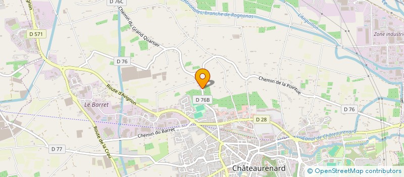 localisation de l'entreprise CADRE TRANSFORMEUR à CHATEAURENARD