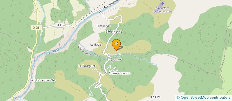 localisation de l'entreprise CADRR  BAYONS