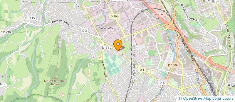 localisation de l'entreprise CADS DEVELOPPEMENT à CHAMBERY