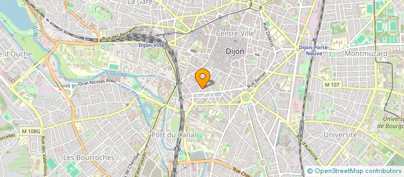 localisation de l'entreprise CADUCEE à DIJON