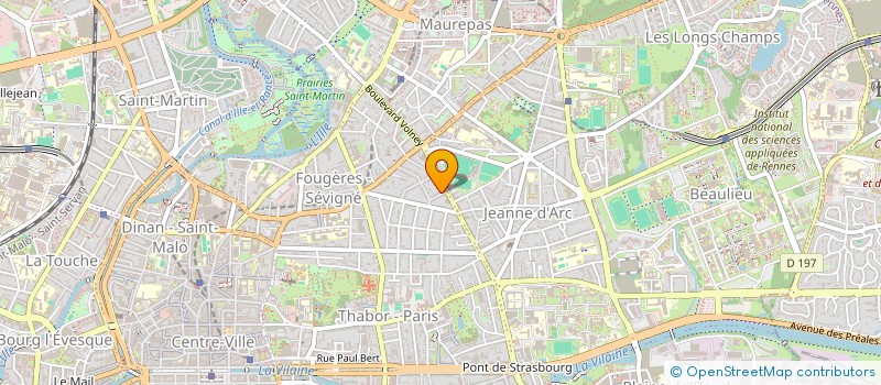 localisation de l'entreprise CADUSEEO  RENNES