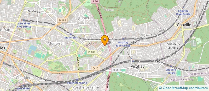 localisation de l'entreprise CADUSOL  VERSAILLES