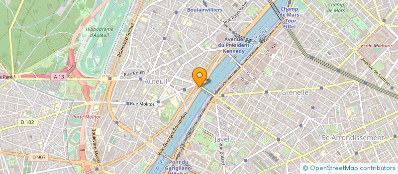 localisation de l'entreprise CADUSSE  PARIS