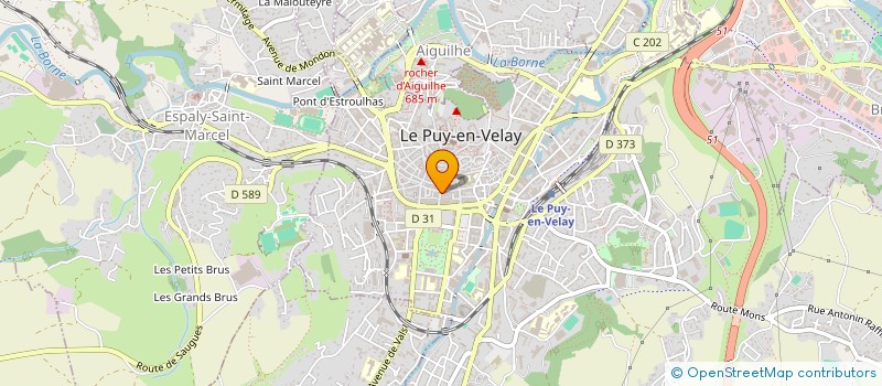 localisation de l'entreprise CADV  LE PUY-EN-VELAY