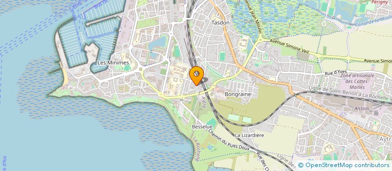 localisation de l'entreprise CAE  LA ROCHELLE