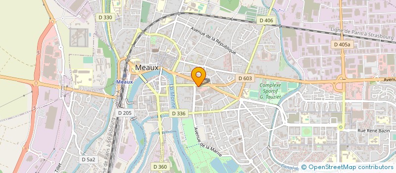 localisation de l'entreprise CAE CONSEIL ASSISTANCE EXPERTISE à MEAUX