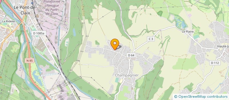 localisation de l'entreprise CAE IMMO  CHAMPAGNIER