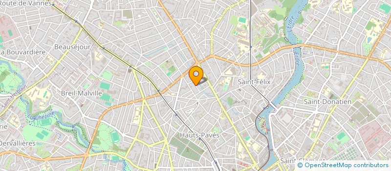 localisation de l'entreprise CAEC à NANTES