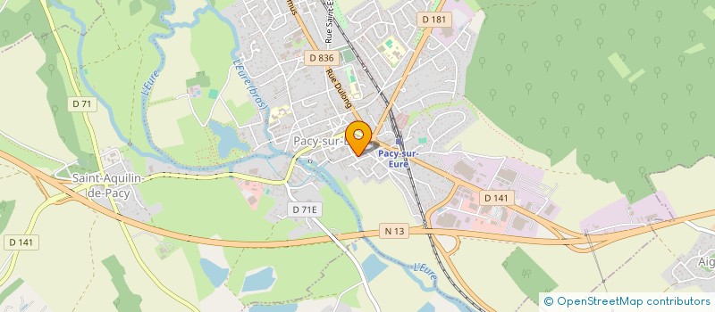 localisation de l'entreprise CAELEXAM CONSULTING  PACY-SUR-EURE