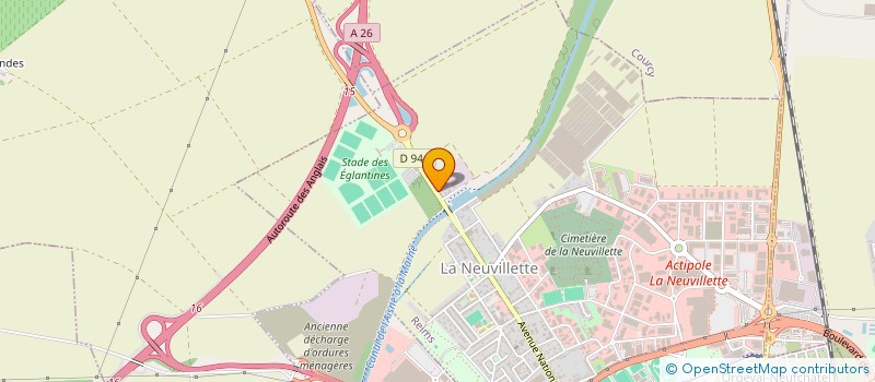 localisation de l'entreprise CAELI à REIMS