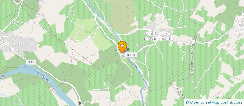 localisation de l'entreprise CAELIAN  MARTIGNARGUES