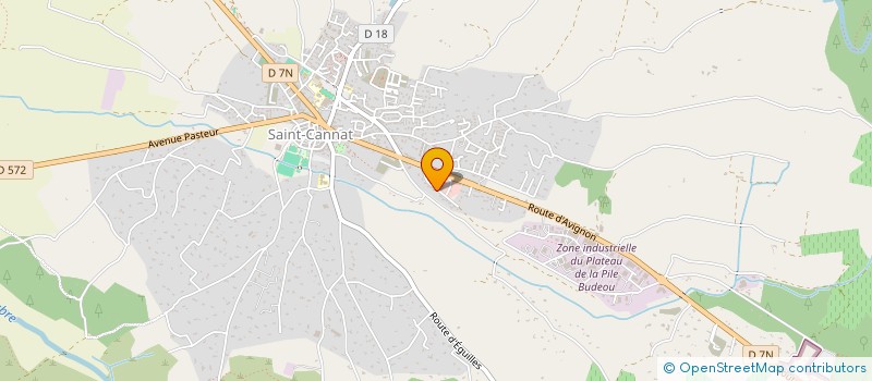 localisation de l'entreprise CAELICIA PARFUMS ET COSMETIQUES à SAINT-CANNAT