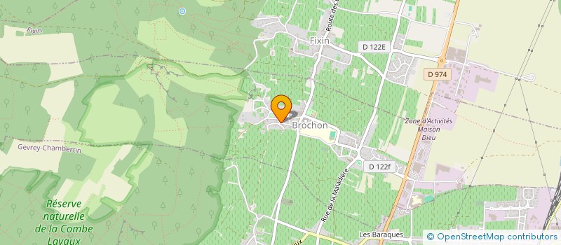 localisation de l'entreprise CAELNICA  BROCHON