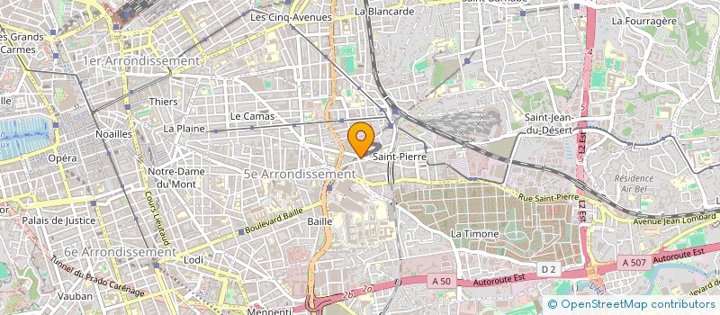 localisation de l'entreprise CAELO à MARSEILLE
