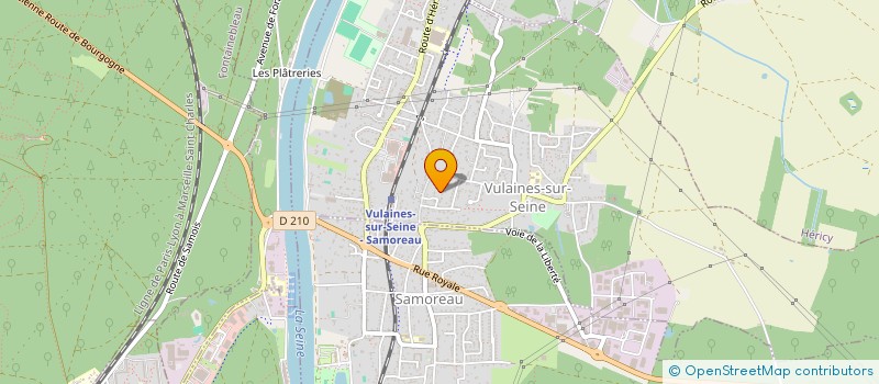 localisation de l'entreprise CAELUM  VULAINES-SUR-SEINE