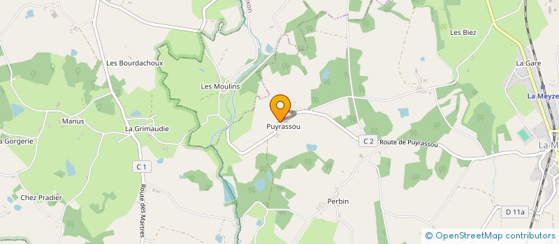 localisation de l'entreprise CAELUM DE LIBERI à LA MEYZE