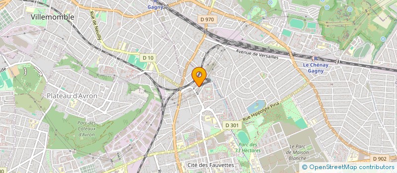 localisation de l'entreprise CAELUS HOLDING à NEUILLY-SUR-MARNE
