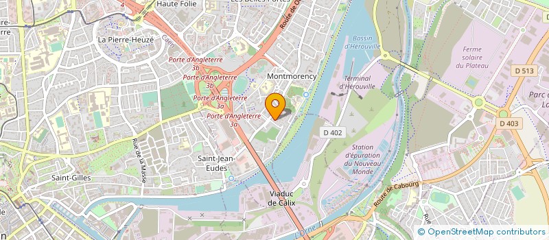 localisation de l'entreprise CAEN CARROM à HEROUVILLE-SAINT-CLAIR