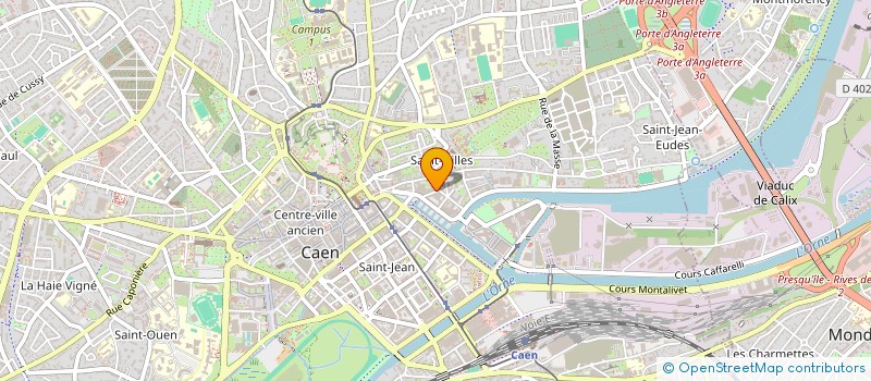 localisation de l'entreprise CAEN CCIP à CAEN
