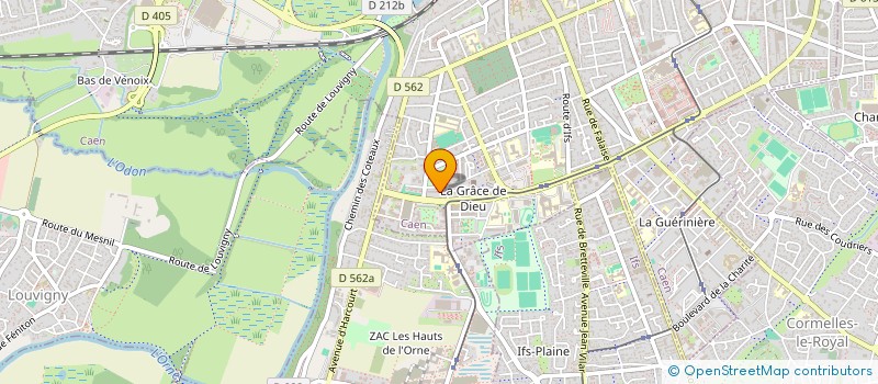 localisation de l'entreprise CAEN CONSEIL  CAEN