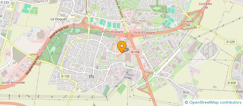 localisation de l'entreprise CAEN COTE DE NACRE CHAPTER  IFS