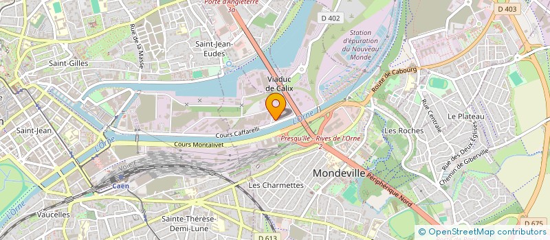 localisation de l'entreprise CAEN COUVERTURE à GIBERVILLE