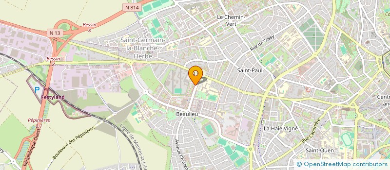 localisation de l'entreprise CAEN CYCLING à CAEN