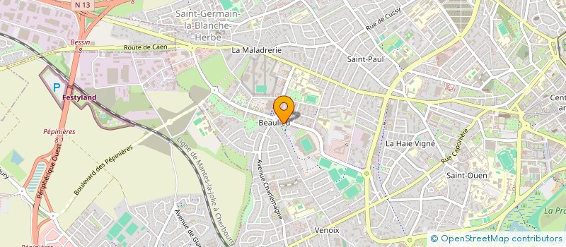 localisation de l'entreprise CAEN DIAG à CAEN