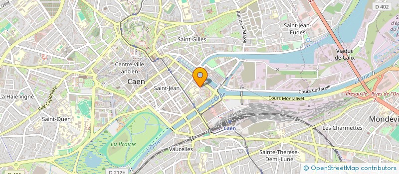 localisation de l'entreprise CAEN FERMETURES à CAEN