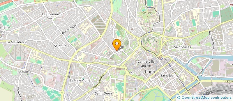 localisation de l'entreprise CAEN FORME à CAEN