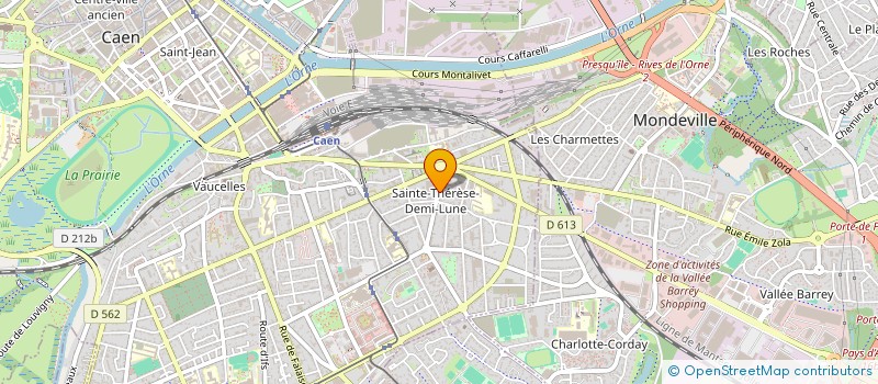 localisation de l'entreprise CAEN FUTSAL CLUB à CAEN